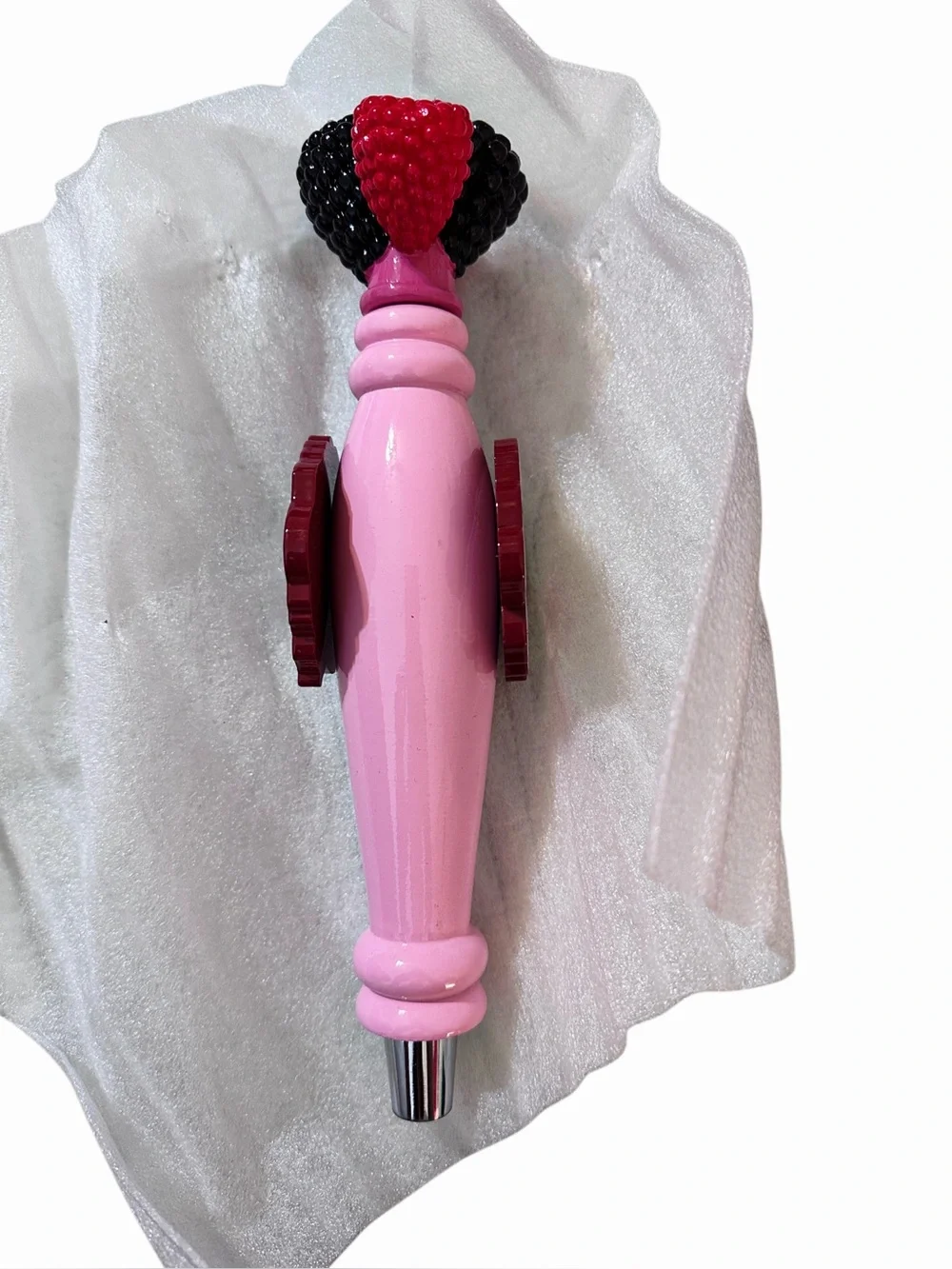 ACE Berry Rosé Craft Cider Beer Tap Handle Figural Berries New in Box